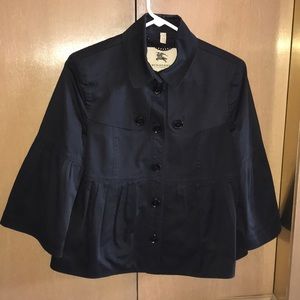 Burberry Black Swing Jacket